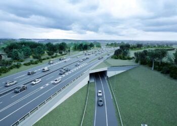 A new £153 million project in East Anglia in the UK will cut traffic congestion – image courtesy of Skanska