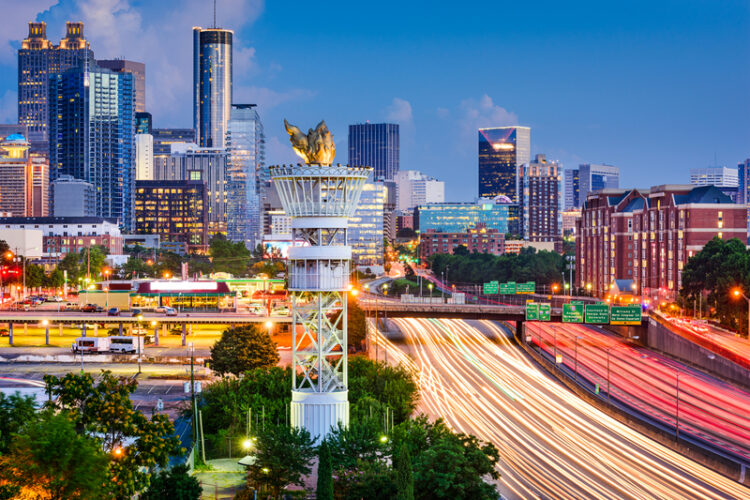 Finances are now in place for Atlanta’s massive SR400 express lanes project, which will help reduce traffic congestion for the city – image courtesy of © Sean Pavone| Dreamstime.com