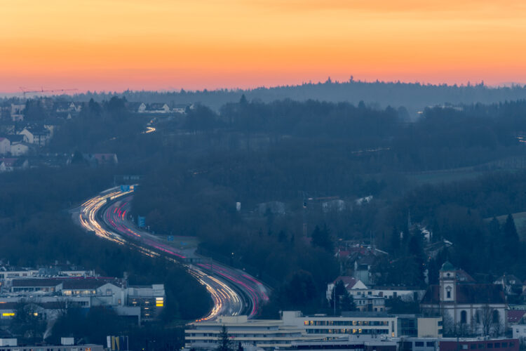 A stretch of the A3 Autobahn connecting Regensburg and Nuremburg in Bavaria in southern Germany is being widened to boost capacity (image © Robert Ruidl/Dreamstime)
