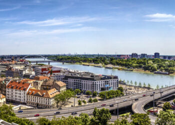 The Slovak capital Bratislava is the fourth largest of all cities on the river Danube (image © Krisztian Miklosy/Dreamstime)