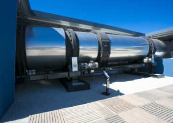 Marini’s Evodryer Plus plant is said to offer customers an advanced asphalt production system - image courtesy of Mike Woof