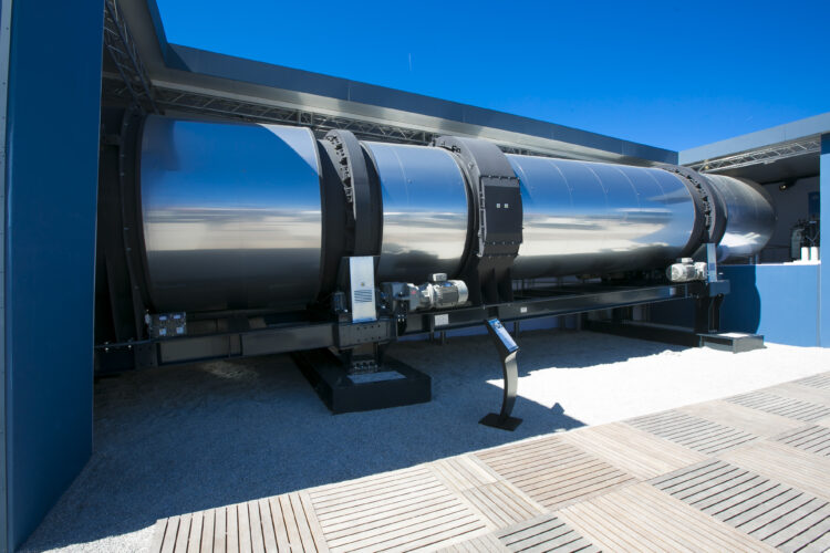 Marini’s Evodryer Plus plant is said to offer customers an advanced asphalt production system - image courtesy of Mike Woof