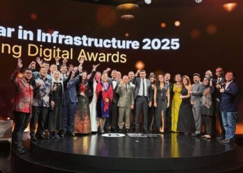 The Bentley Year in Infrastructure 2025 event reached its climax at the awards dinner, with the announcement of the winning entries and winners celebrating their achievement