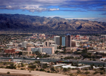 Tucson in Arizona will benefit from improved traffic flow once widening work is complete for a key stretch of I-10 – image courtesy of © Todd Taulman| Dreamstime.com