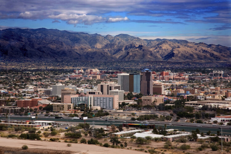 Tucson in Arizona will benefit from improved traffic flow once widening work is complete for a key stretch of I-10 – image courtesy of © Todd Taulman| Dreamstime.com
