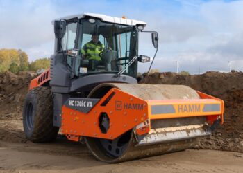 Hamm's latest soil compactor offers automatic compaction control
