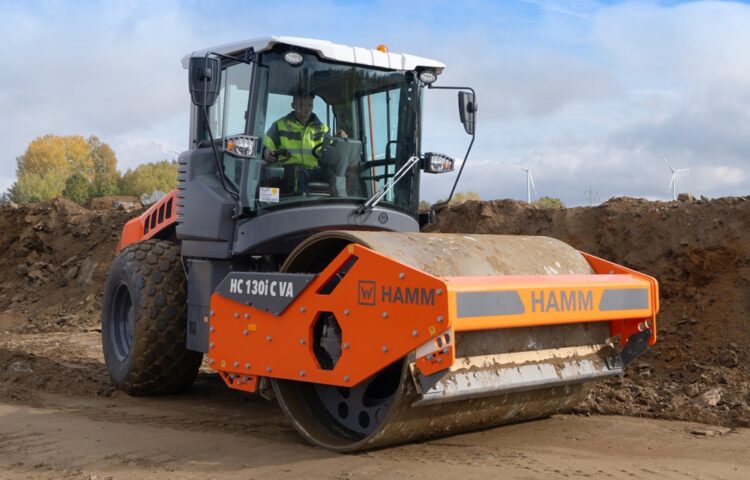 Hamm's latest soil compactor offers automatic compaction control