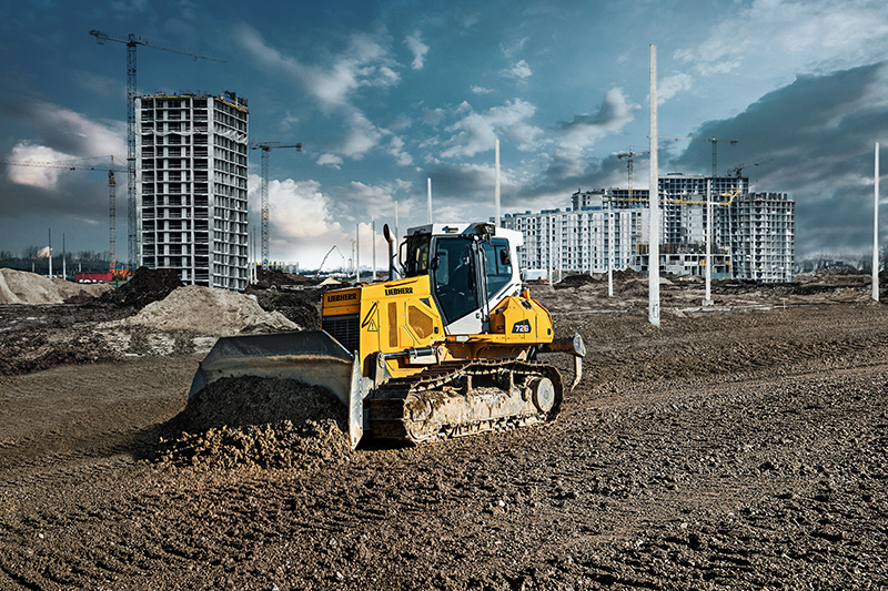 Shaping the future with every push, Liebherr's Generation 8 crawler dozer in action