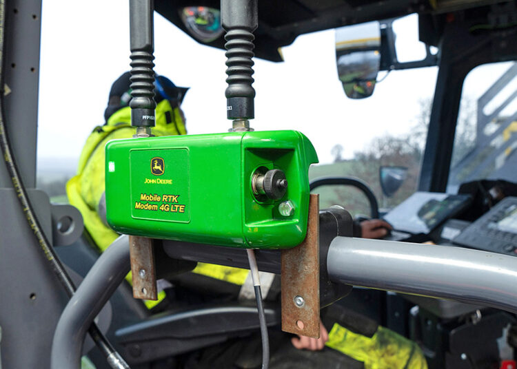 Technology from Wirtgen Group's parent John Deere plays a key role in delivering quality results, allowing greater paving accuracy and process safety