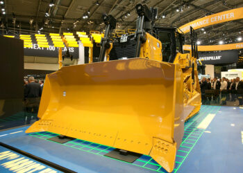 Caterpillar's new Next Generation D8 dozer offers greater connectivity than previous models, as well as the capability for remote operation