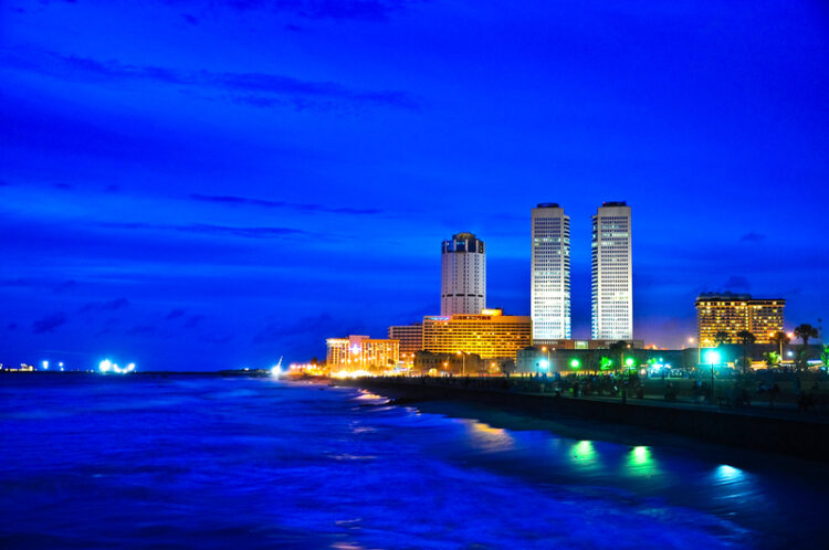 Sri Lankan capital Colombo will benefit from a new elevated highway link, one of several transport infrastructure plans for the country – image courtesy of © Surangaw| Dreamstime.com