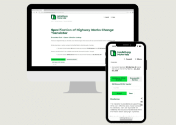 A new asphalt specification tool is available from Heidelberg Materials UK