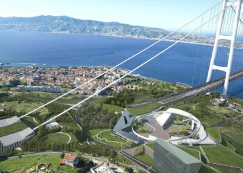 The court denial for the €13.5 billion structure comes as some news websites reported that the construction company appointed to build the suspension bridge had started recruiting (image courtesy Stretto di Messina)