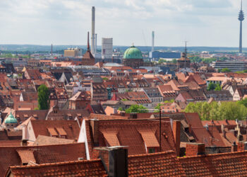 Widening work is being carried out for Germany’s A6 Autobahn both to the east and west of the historic city of Nuremburg in Northern Bavaria – image courtesy of © Iainhamer| Dreamstime.com