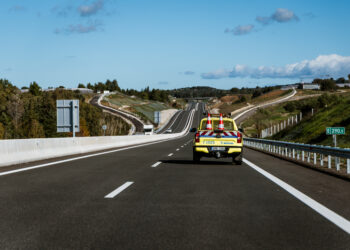 A major new highway section is now open in Greece