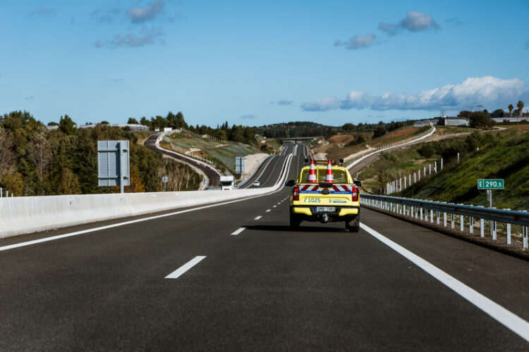A major new highway section is now open in Greece