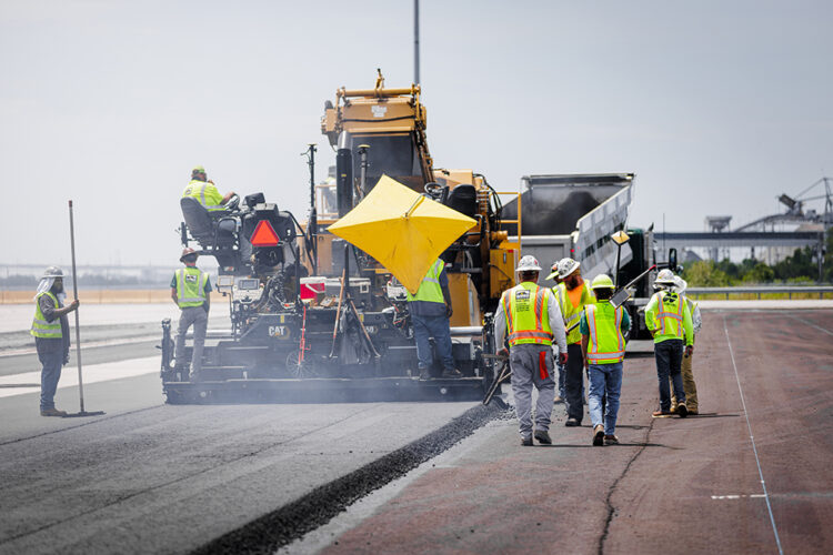 Thompson acknowledges that real benefits from SmoothRide are to be found on larger resurfacing work (image © Topcon Positioning Systems)