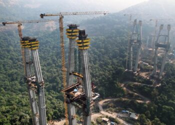 India’s important Missing Link project should be open for drivers in May 2026 – image courtesy of Doka