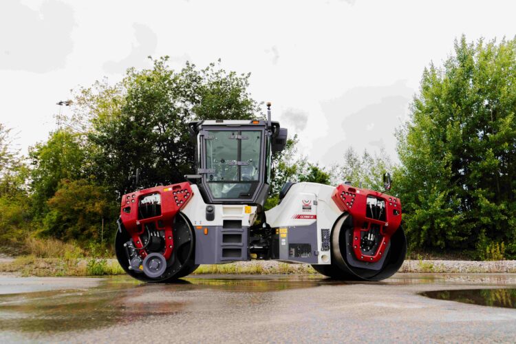 Dynapac is offering the highly productive and powerful CC7000 VI asphalt compactor