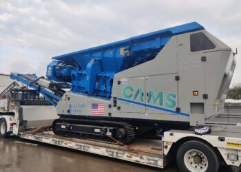 Efficient recycling of demolition waste can be achieved with the new shredder from CAMS