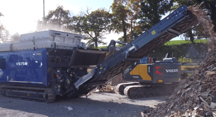 EDGE Innovate’s new VS750s waste shredder matches the company’s SCREENPRO S16 (image courtesy EDGE Innovate)
