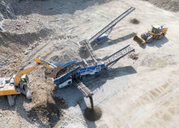 Kleemann’s MOBISCREEN MSS 1102 Pro Scalper offers efficient operation