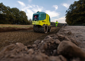 Ammann claims manoeuvrability for its latest trench roller
