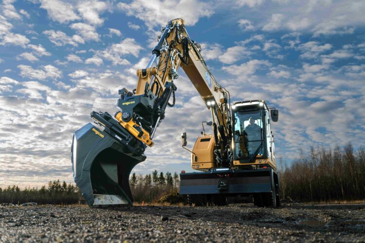 Smart attachment system from engcon