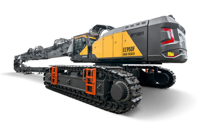 Volvo CE’s new high-reach demolition excavator is the largest in the firm’s range