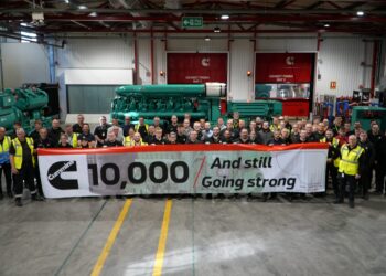 The Cummins facility at Daventry in the UK has built 10,000 generators sets – image courtesy of Cummins