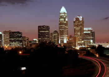 Traffic congestion around Charlotte in North Carolina will be reduced once the I-485 express lanes project is complete – image courtesy of © Patrick Johnson| Dreamstime.com