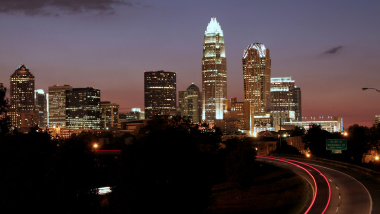 Traffic congestion around Charlotte in North Carolina will be reduced once the I-485 express lanes project is complete – image courtesy of © Patrick Johnson| Dreamstime.com