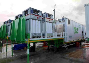 One of the hydrogen powered generators provided by GeoPura (image courtesy GeoPura)