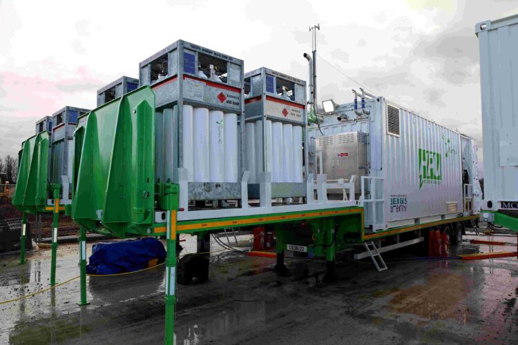 One of the hydrogen powered generators provided by GeoPura (image courtesy GeoPura)