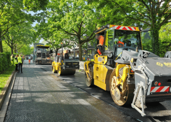 Bornstreet, a main road in the German city of Dortmund, was selected via a data-based infrastructure management system