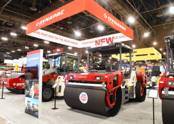 Dynapac’s CC7000 VI compactor benefits from efficient compaction