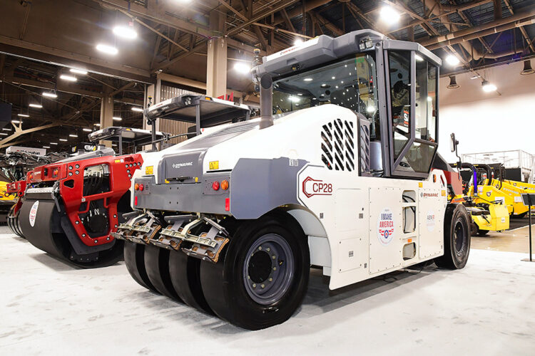 Dynapac’s powerful pneumatic compactor offers productivity for large jobsites