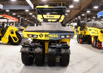 BOMAG says its new BW 18 RH mid-range pneumatic compactor offers efficient operation