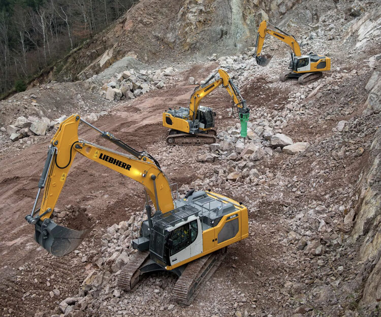 New developments increase performance for Liebherr excavators