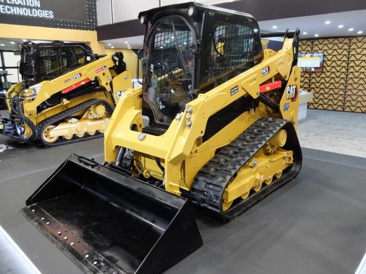 Caterpillar’s 253 compact tracked loader is one of several new machines being unveiled by the firm at CONEXPO-CON/AGG 2026