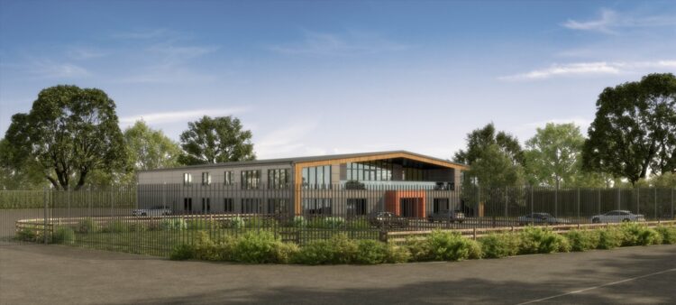A new factory making electric motors is being built in the UK