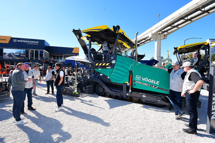 The new generation Vögele asphalt pavers offer high performance and finish quality