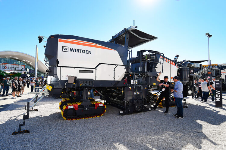 Wirtgen’s W210XF now offers the option of high performance road reprofiling