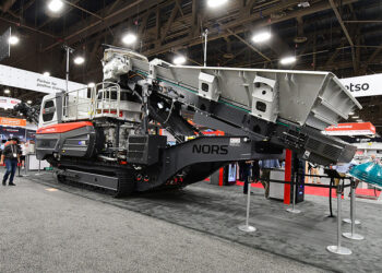 Metso said the LT350C can be upgraded to adapt to evolving mobile crushing requirements, ensuring lower operational costs and reduced CO₂ emissions