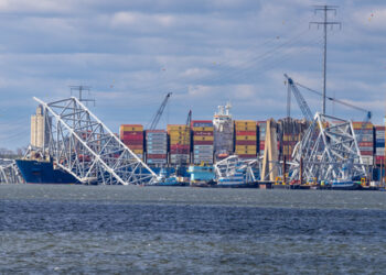 A new solution will have to be found for the replacement of the collapsed Francis Scott Key Bridge now that the contract with Kiewit has been terminated – image courtesy of © James Radja| Dreamstime.com