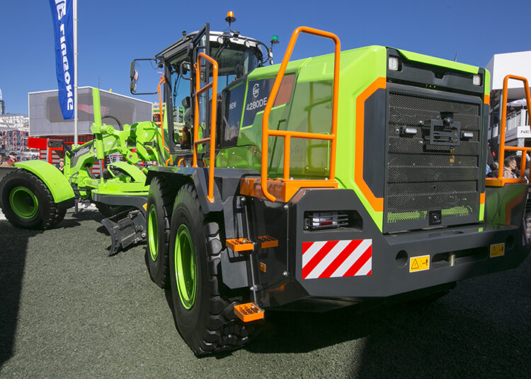 LiuGong's grader represents the firm's advances in the electric-machine segment