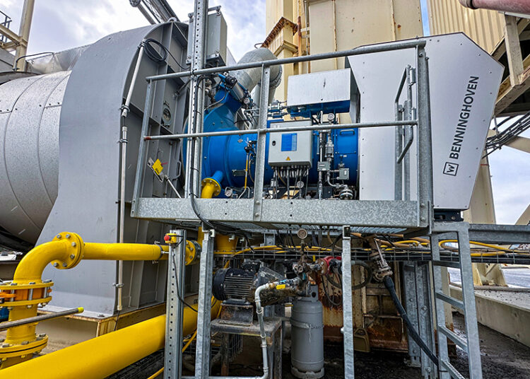 The ability to switch flexibly between energy sources allows operators to react to market conditions and changing carbon-tax rates (image courtesy Wirtgen/Benninghoven)