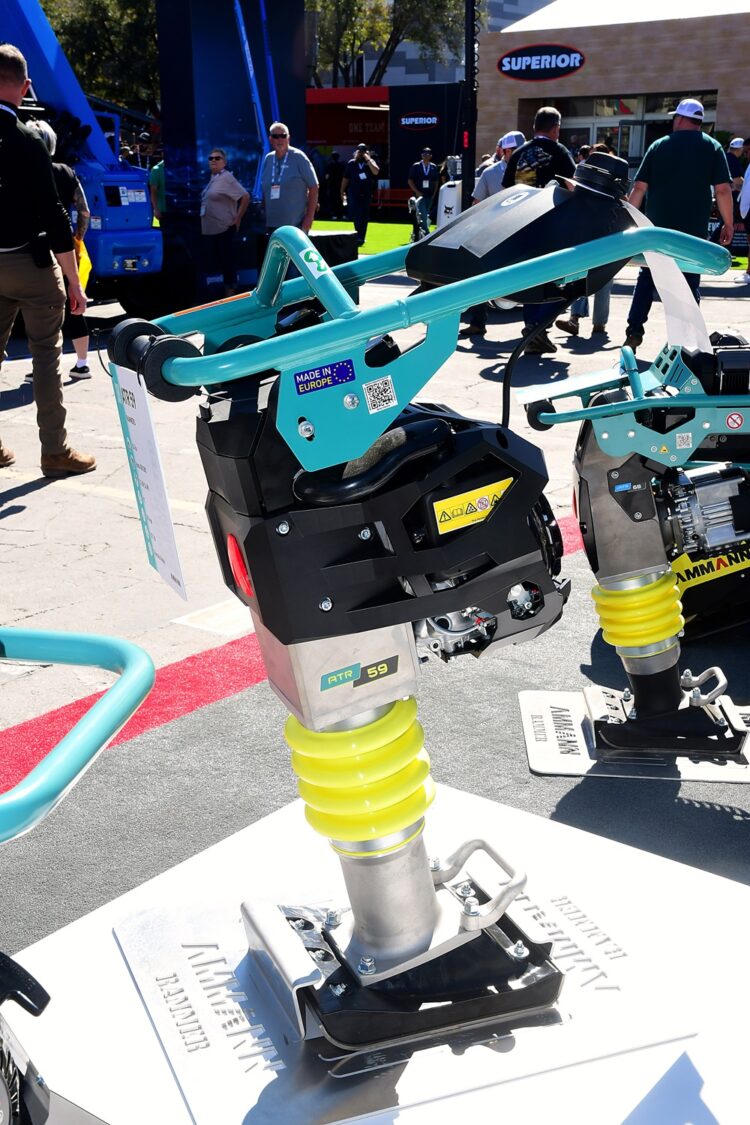 Ammann claims safe and productive compaction can be achieved with its new rammer models