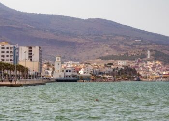 Road construction work is being carried out in North and South Morocco – image courtesy of © Alexey Pevnev| Dreamstime.com