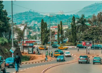 Work is underway to improve the road connection between Cameroon’s capital, Yaounde, and the country’s second city – Douala – image courtesy of © Ariel Nathan ADA MBITA| Dreamstime.com